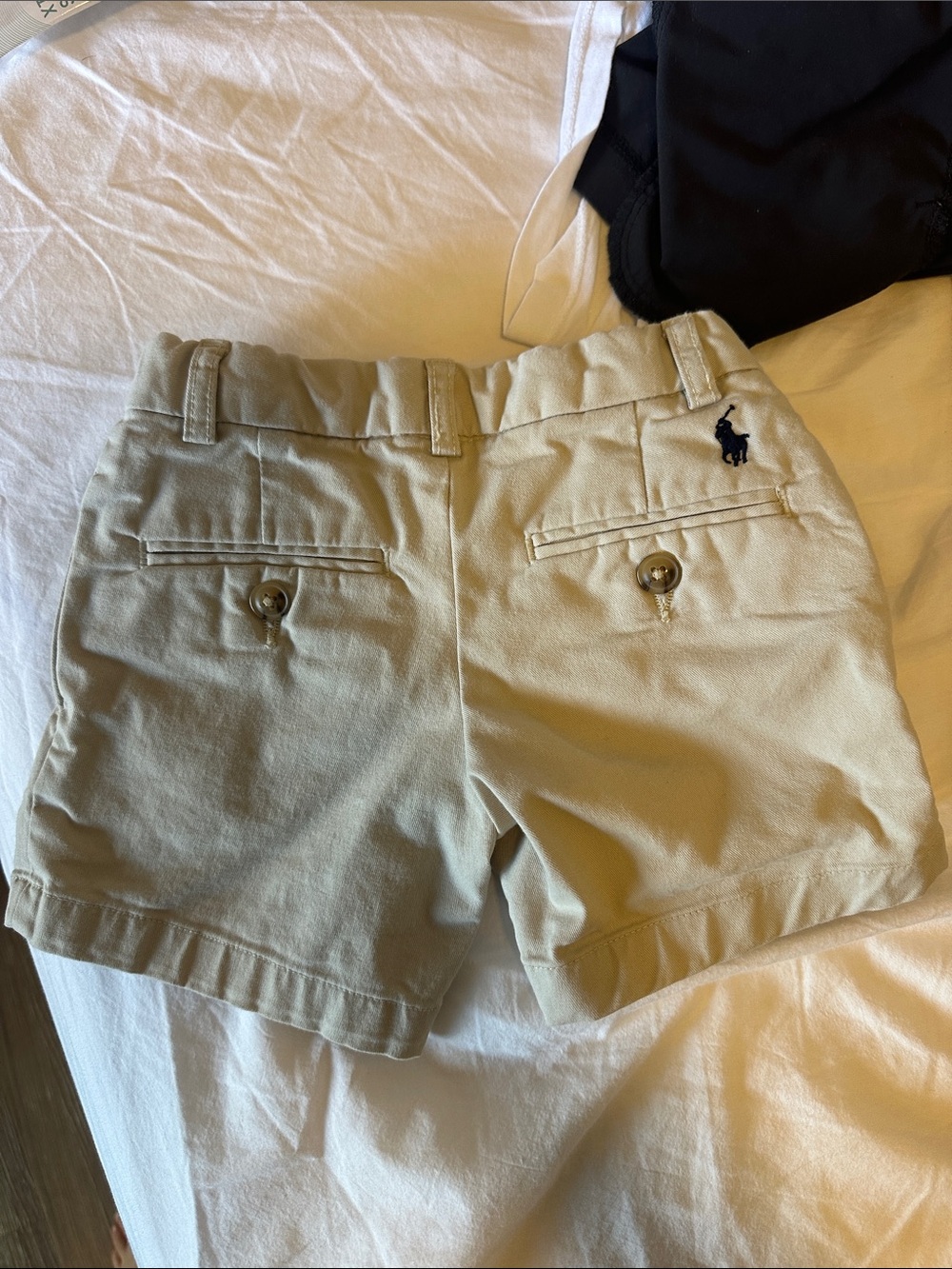 2T Polo by Ralph Lauren Beige Khaki Cotton Chino Shorts